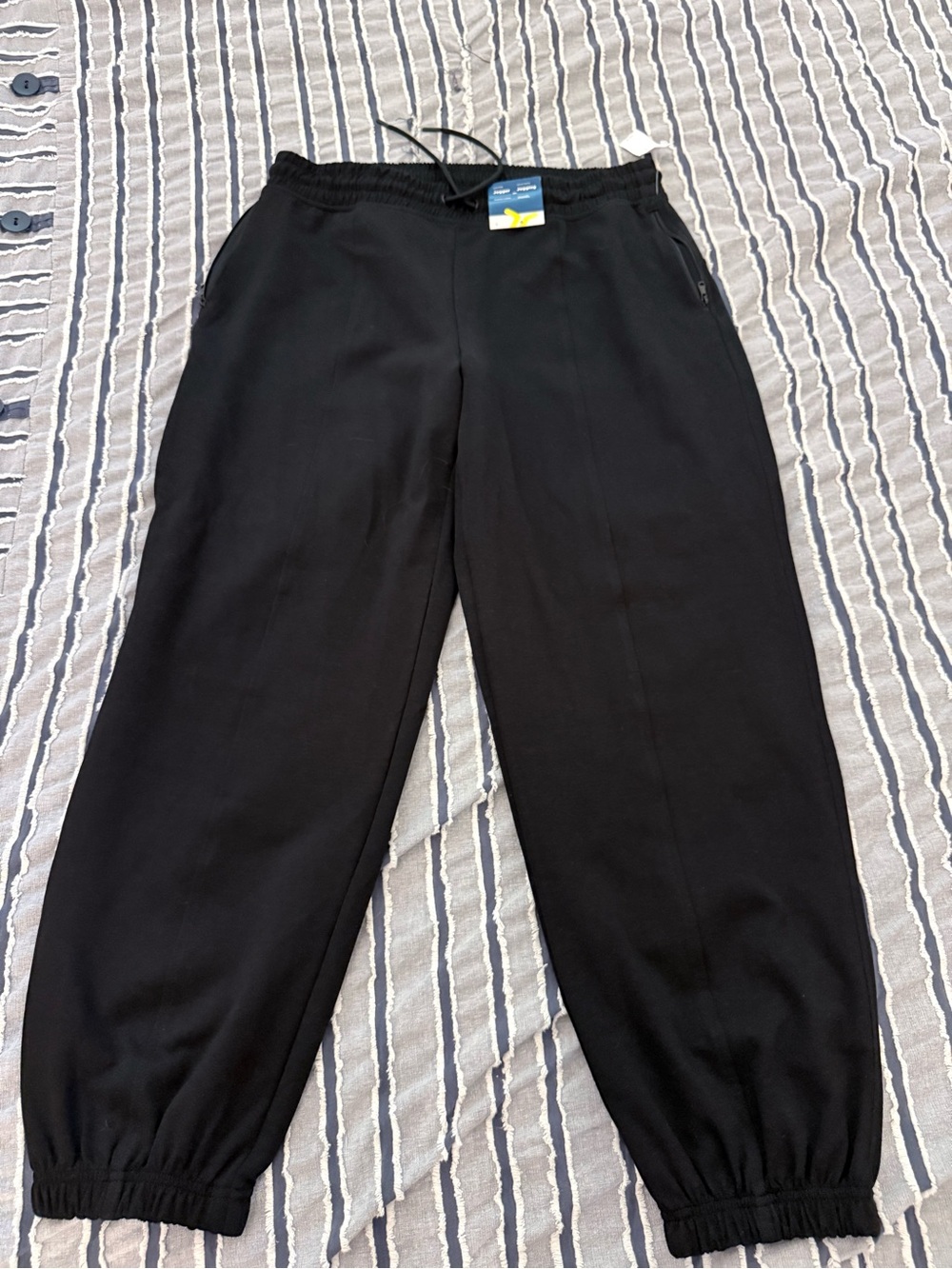 Black joggers